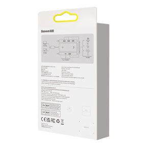 Baseus Lite Series Przejściówka HUB USB-C - 4x USB 3.0 25cm