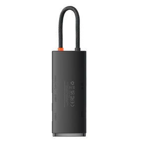 Baseus Lite Series Wielofunkcyjny HUB USB-C – 2x USB 3.0 / USB-C / HDMI 1.4 / SD/TF OTG