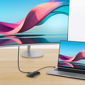Baseus Lite Series Wielofunkcyjny HUB USB-C – 2x USB 3.0 / USB-C / HDMI 1.4 / SD/TF OTG