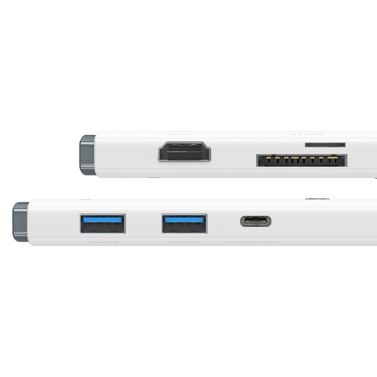 Baseus Lite Series Wielofunkcyjny HUB USB-C 2x USB 3.0 / USB-C PD / HDMI 1.4 / SD/TF