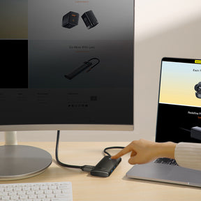 Baseus Lite Series wielofunkcyjny HUB USB-C 2x USB 3.0 / USB-C PD / HDMI 1.4 / SD/TF (WKQX050101)