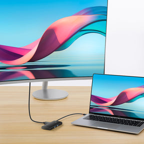 Baseus Lite Series wielofunkcyjny HUB USB-C 2x USB 3.0 / USB-C PD / HDMI 1.4 / SD/TF (WKQX050101)