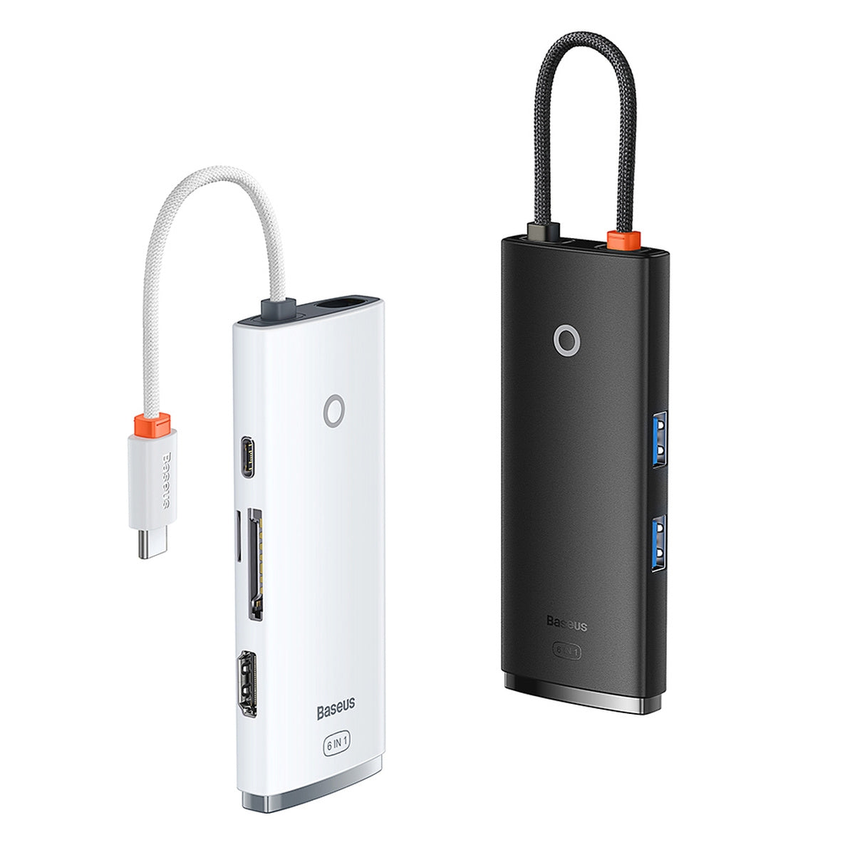 Baseus Lite Series wielofunkcyjny HUB USB-C 2x USB 3.0 / USB-C PD / HDMI 1.4 / SD/TF (WKQX050101)