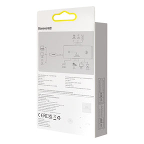 Baseus Lite Series wielofunkcyjny HUB USB-C 2x USB 3.0 / USB-C PD / HDMI 1.4 / SD/TF (WKQX050101)