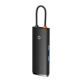 Baseus Lite Series wielofunkcyjny HUB USB-C 2x USB 3.0 / USB-C PD / HDMI 1.4 / SD/TF (WKQX050101)