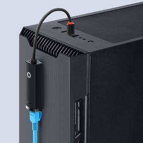 Baseus Lite Series Zewnętrzna karta sieciowa USB-C – RJ45 1Gbps
