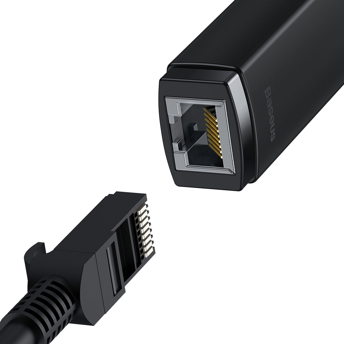 Baseus Lite Series Zewnętrzna karta sieciowa USB-C – RJ45 1Gbps
