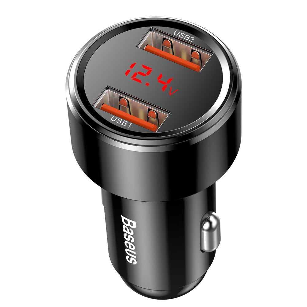 Baseus Magic Series Dual QC Ładowarka samochodowa Quick Charge 3.0 2x USB 45W 6A