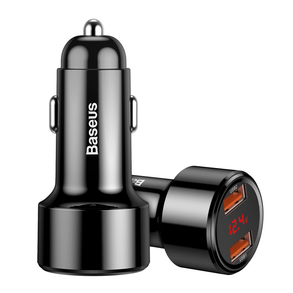 Baseus Magic Series Dual QC Ładowarka samochodowa Quick Charge 3.0 2x USB 45W 6A