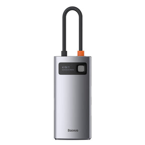 Baseus Metal Gleam 4w1 wielofunkcyjny HUB USB Typ C