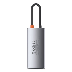 Baseus Metal Gleam 4w1 wielofunkcyjny HUB USB Typ C
