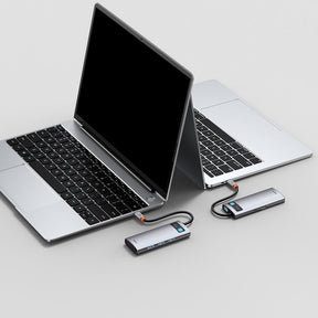 Baseus Metal Gleam 5w1 wielofunkcyjny HUB USB Typ C