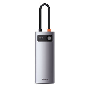 Baseus Metal Gleam 5w1 wielofunkcyjny HUB USB Typ C