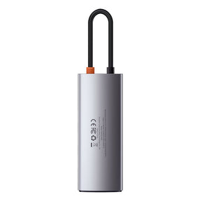 Baseus Metal Gleam 5w1 wielofunkcyjny HUB USB Typ C