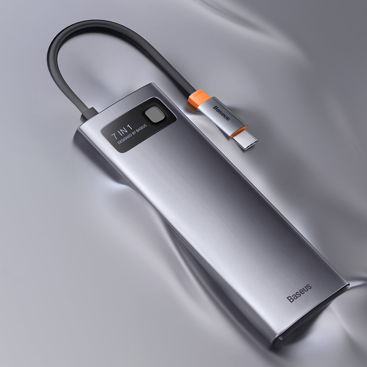 Baseus Metal Gleam Series Stacja dokująca HUB 7 w 1 USB-C