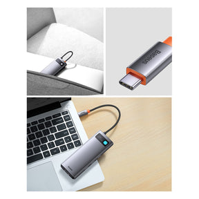 Baseus Metal Gleam Series Stacja dokująca HUB 7 w 1 USB-C
