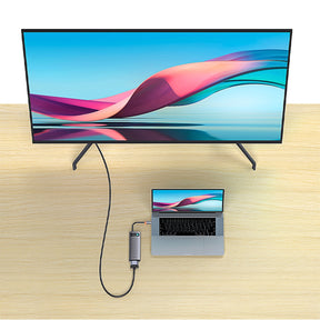 Baseus Metal Gleam Series Stacja dokująca HUB 7 w 1 USB-C