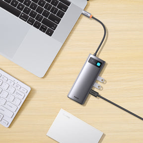 Baseus Metal Gleam Series Stacja dokująca HUB 7 w 1 USB-C