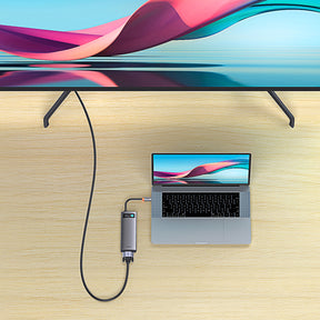 Baseus Metal Gleam Series Stacja dokująca HUB 7 w 1 USB-C