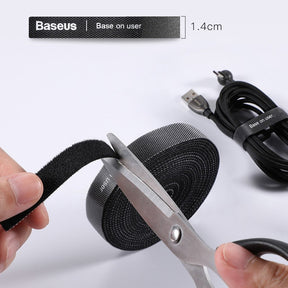 Baseus Rainbow Circle Taśma rzepowa organizer kabli 3m