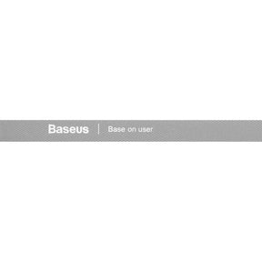 Baseus Rainbow Circle hook and loop Straps – taśma rzepowa organizer kabli 3m