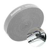 Baseus Rainbow Circle hook and loop Straps – taśma rzepowa organizer kabli 3m