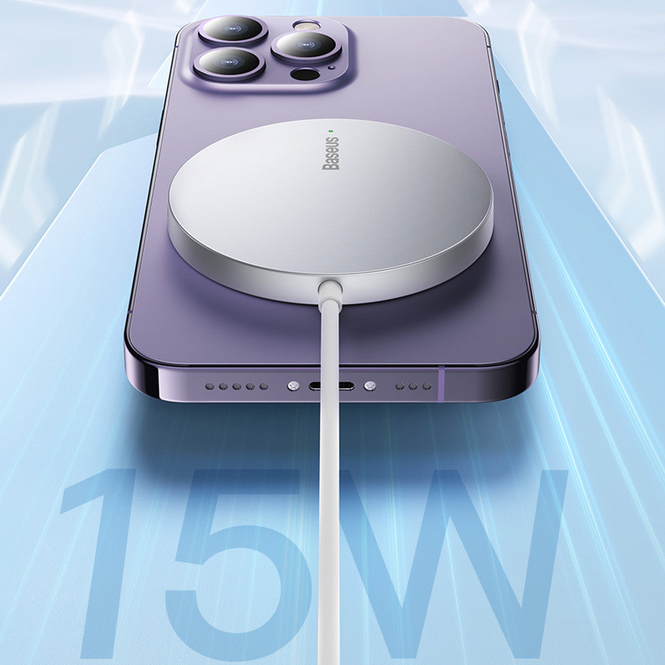 Baseus Simple Mini3 ładowarka indukcyjna MagSafe 15W