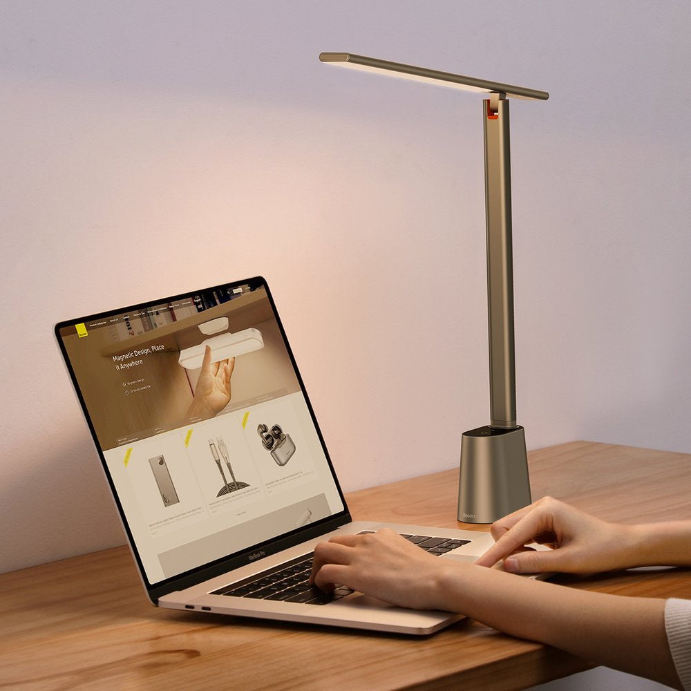 Baseus Smart Eye bezprzewodowa biurkowa lampka LED z akumulatorem 2200 mAh