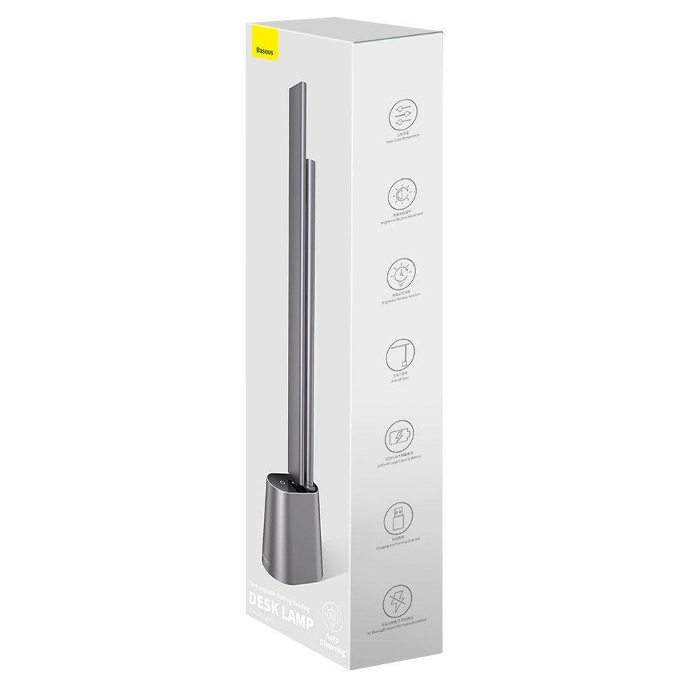 Baseus Smart Eye bezprzewodowa biurkowa lampka LED z akumulatorem 2200 mAh