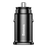 Baseus Square inteligentna ładowarka samochodowa 2x USB QC3.0 Quick Charge 3.0 SCP AFC 30W