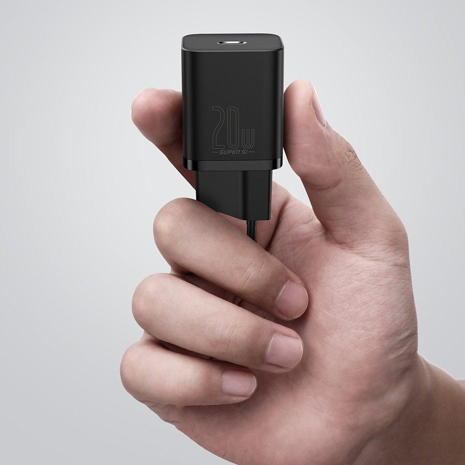 Baseus Super Si 1C szybka ładowarka USB Typ C 20 W Power Delivery