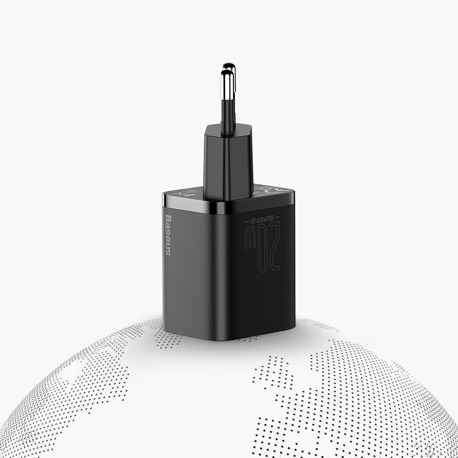 Baseus Super Si 1C szybka ładowarka USB Typ C 20 W Power Delivery