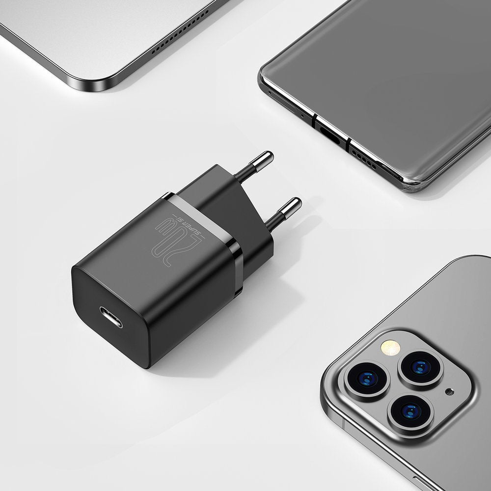 Baseus Super Si 1C szybka ładowarka USB Typ C 20 W Power Delivery