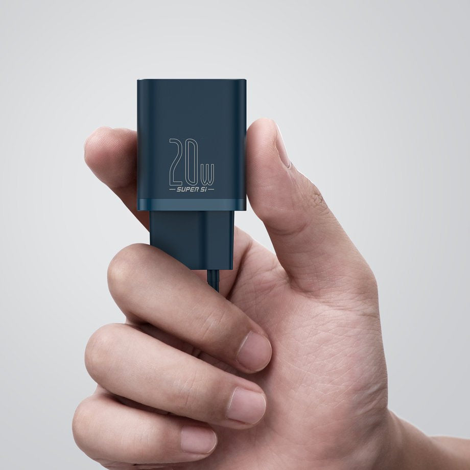Baseus Super Si 1C szybka ładowarka sieciowa USB-C 20W Power Delivery