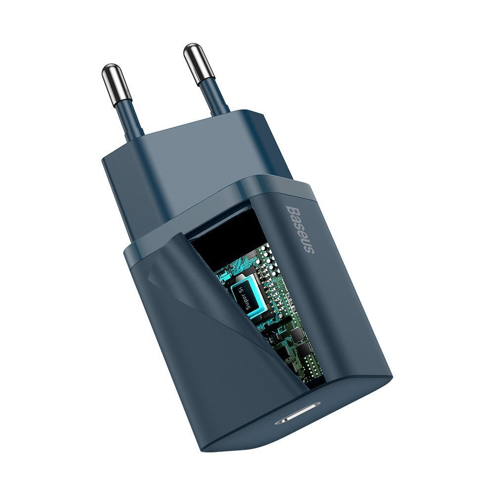 Baseus Super Si 1C szybka ładowarka sieciowa USB-C 20W Power Delivery