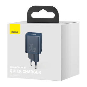 Baseus Super Si 1C szybka ładowarka sieciowa USB-C 20W Power Delivery