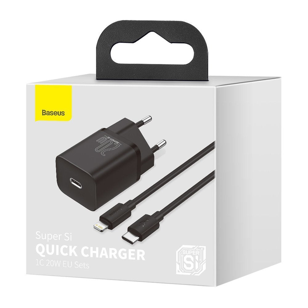 Baseus Super Si 1C szybka ładowarka USB Typ C 20W Power Delivery