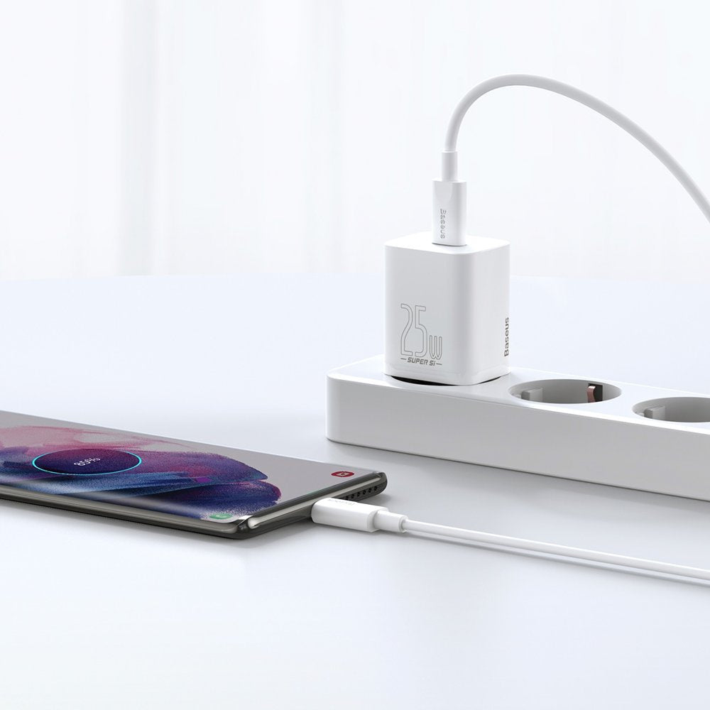 Baseus Super Si 1C szybka ładowarka USB-C 25W Power Delivery Quick Charge