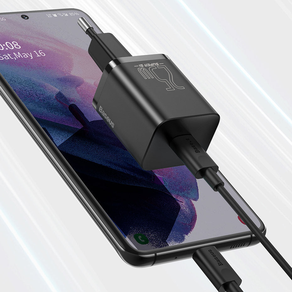 Baseus Super Si 1C szybka ładowarka USB Typ C 25W Power Delivery Quick Charge