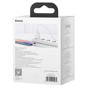 Baseus Super Si 1C Ładowarka sieciowa USB-C 30W Power Delivery