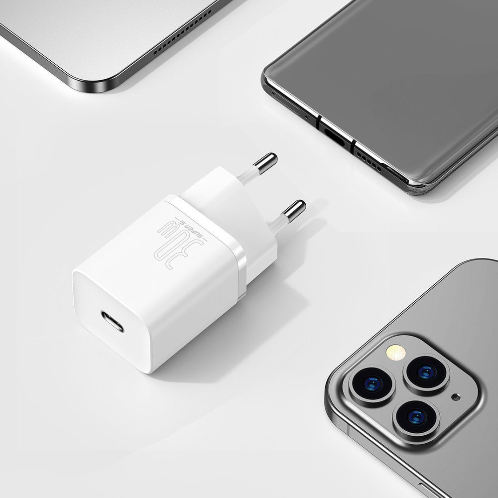Baseus Super Si 1C Ładowarka sieciowa USB-C 30W Power Delivery