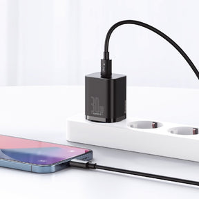 Baseus Super Si 1C Szybka ładowarka sieciowa USB-C 30W Power Delivery