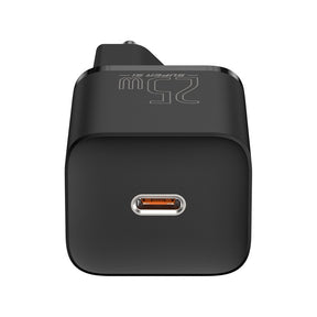 Baseus Super Si szybka ładowarka sieciowa Quick Charge 3.0 Power Delivery 25W 3A + Kabel USB Typ C