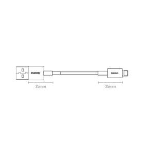 Baseus Superior kabel USB - Lightning 2,4 A 2 m