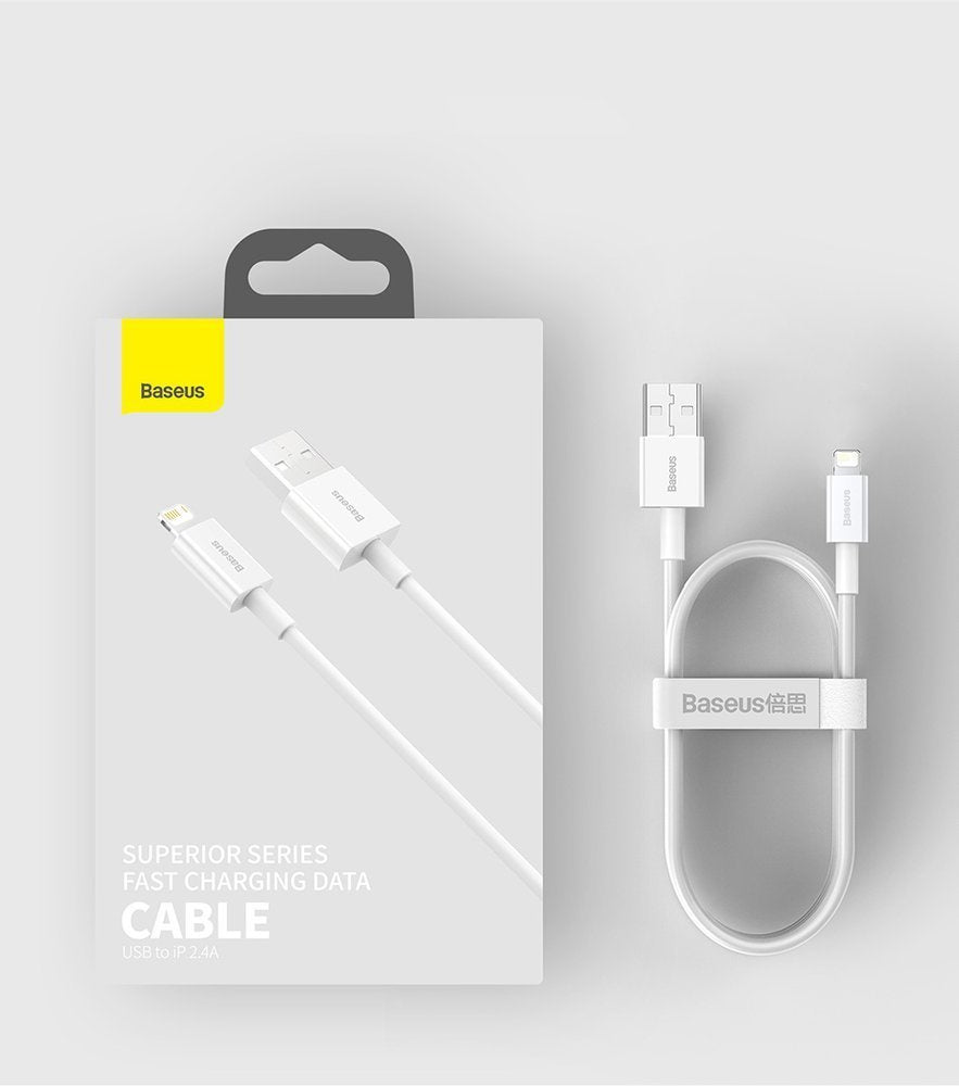 Baseus Superior kabel USB - Lightning 2,4 A 2 m