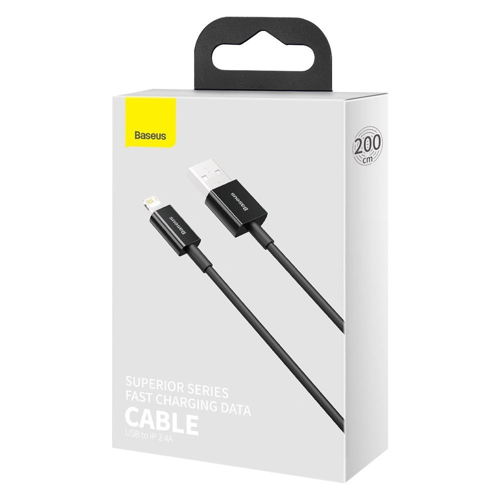 Baseus Superior kabel USB - Lightning 2,4 A 2 m