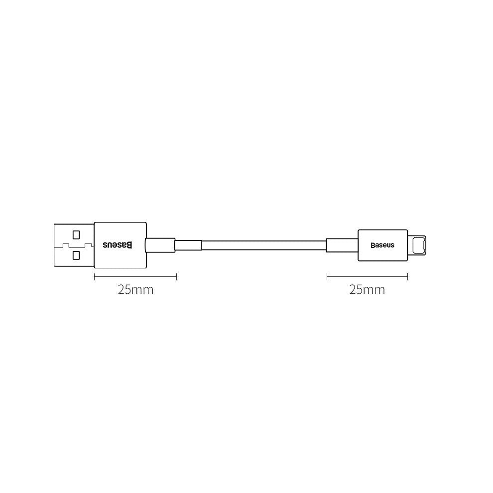 Baseus Superior Kabel USB-Lightning 2,4A 2 m