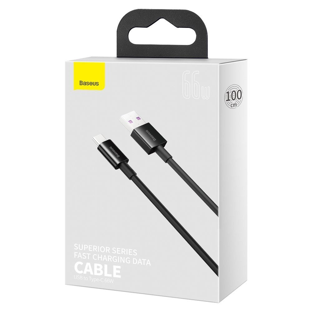 Baseus Superior kabel USB - USB Typ C 66 W Huawei SuperCharge SCP 1 m