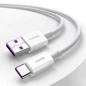 Baseus Superior kabel USB - USB Typ C 66 W Huawei SuperCharge SCP 2 m