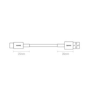 Baseus Superior kabel USB - USB Typ C 66 W Huawei SuperCharge SCP 2 m